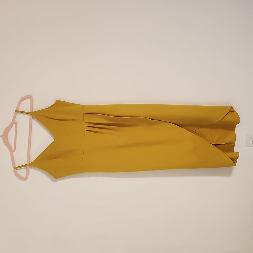 Mustard yellow dress